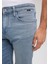 Brian Sporty Puslu Açık Mavi Jean Şort 0418487659 15