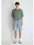 Isac 90lar Vintage Açık Mavi Jean Şort 0410679-87140 9