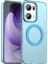 Oppo RENO13 Pro,için Eabhulie Kılıf, Manyetik Yarı Saydam Mat Arka Kapak, Darbeye Dayanıklı Kılıf (Yurt Dışından) 1