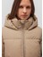 Kapüşonlu Kahverengi Şişme Mont 1110456-86805 13
