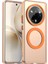 Realme 14 Pro,için Eabhulie Kılıf, Manyetik Yarı Saydam Mat Arka Kapak, Darbeye Dayanıklı Kılıf (Yurt Dışından) 1