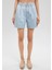 Mandy Akdeniz Açık Mavi Jean Şort 1410121-87997 13