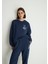Mavi Logo Baskılı Lacivert Sweatshirt 1S10148-70488 10
