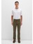 Martin Zeytin Yeşili Comfort Gabardin Pantolon 0037888046 11