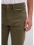 Martin Zeytin Yeşili Comfort Gabardin Pantolon 0037888046 13