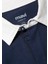 Mavi Logo Baskılı Lacivert Polo Sweatshirt 0S10172-70497 15