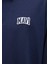 Mavi Logo Baskılı Lacivert Polo Sweatshirt 0S10172-70497 16