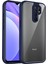 Xiaomi Redmi Note 8 Pro,için Eabhulie Kılıf, Kamera Lens Korumalı Hibrit 2'si 1 Arada Şeffaf Kılıf-Blue (Yurt Dışından) 1