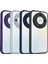Honor X9B/MAGIC6 Lite,için Eabhulie Kılıf, Kamera Lens Korumalı Hibrit 2'si 1 Arada Şeffaf Kılıf-Gri (Yurt Dışından) 2