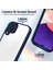 Samsung Galaxy A22 4g,için Eabhulie Kılıf, Kamera Lens Korumalı Hibrit 2'si 1 Arada Şeffaf Kılıf-Blue (Yurt Dışından) 3