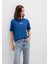 Mavi Logo Baskılı Lacivert Tişört 1611594-82625 11