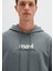 Mavi Logo Baskılı Yeşil Sweatshirt 0S10210-71577 14