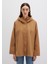 Kapüşonlu Kahverengi Trençkot 1110573-70269 13