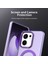 Oppo RENO13 F 5g,için Eabhulie Kılıf, Manyetik Yarı Saydam Mat Arka Kapak, Darbeye Dayanıklı Kılıf (Yurt Dışından) 2
