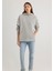 Kapüşonlu Gri Basic Sweatshirt 1S10186-83096 11