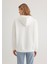 Mavi Logo Baskılı Kapüşonlu Ekru Sweatshirt 1S10243-70057 14
