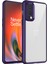 Oneplus Nord 2 5g,için Eabhulie Kılıf, Kamera Lens Korumalı Hibrit 2'si 1 Arada Şeffaf Kılıf-Mor (Yurt Dışından) 1