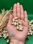 8 mm Arpa Ahşap Boncuk (25 Gram 47) Iç Delik 3 mm Bileklik Çanta Kolye Makrome 2