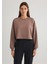Sporty Lux Kahverengi Tencel Tm Modal Sweatshirt 1S10061-70383 12