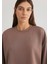 Sporty Lux Kahverengi Tencel Tm Modal Sweatshirt 1S10061-70383 14