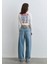 Lisa 90lar Tokalı İndigo Mavisi Jean Pantolon 1010938-89253 17