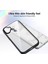 Nothing Phone 1,için Eabhulie Kılıf, Kamera Lens Korumalı Hibrit 2'si 1 Arada Şeffaf Kılıf-Siyah (Yurt Dışından) 3