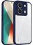 Xiaomi Redmi Note 13 Pro 5g,için Eabhulie Kılıf, Kamera Lens Korumalı Hibrit 2'si 1 Arada Şeffaf Kılıf-Blue (Yurt Dışından) 1