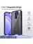 Xiaomi Redmi Note 8 Pro,için Eabhulie Kılıf, Kamera Lens Korumalı Hibrit 2'si 1 Arada Şeffaf Kılıf-Mor (Yurt Dışından) 5