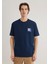 Denim Generation Baskılı Lacivert Tişört 0612479-89353 13