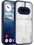 Nothing Phone 3A,IÇIN Eabhulie Kılıf, Kamera Lens Korumalı Hibrit 2'si 1 Arada Şeffaf Kılıf-Blue (Yurt Dışından) 1