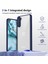 Oneplus Nord,için Eabhulie Kılıf, Kamera Lens Korumalı Hibrit 2'si 1 Arada Şeffaf Kılıf-Blue (Yurt Dışından) 5