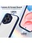 Honor 400 Pro,için Eabhulie Kılıf, Kamera Lens Korumalı Hibrit 2'si 1 Arada Şeffaf Kılıf-Blue (Yurt Dışından) 2