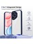 Honor 400 Pro,için Eabhulie Kılıf, Kamera Lens Korumalı Hibrit 2'si 1 Arada Şeffaf Kılıf-Blue (Yurt Dışından) 5