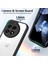 Oneplus 13,için Eabhulie Kılıf, Kamera Lens Korumalı Hibrit 2'si 1 Arada Şeffaf Kılıf-Siyah (Yurt Dışından) 2