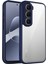 Infinix Hot 60 Pro,için Eabhulie Kılıf, Kamera Lens Korumalı Hibrit 2'si 1 Arada Şeffaf Kılıf-Blue (Yurt Dışından) 1