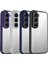 Infinix Hot 60 Pro,için Eabhulie Kılıf, Kamera Lens Korumalı Hibrit 2'si 1 Arada Şeffaf Kılıf-Blue (Yurt Dışından) 2