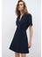 Polo Yaka Lacivert Elbise 1310628-82318 9