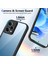 Xiaomi Redmi Note 12 5g,için Eabhulie Kılıf, Kamera Lens Korumalı Hibrit 2'si 1 Arada Şeffaf Kılıf-Siyah (Yurt Dışından) 3