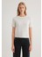 Gri Çizgili Ekru Tişört 1612126-88146 11