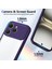 Tecno Spark 40,için Eabhulie Kılıf, Kamera Lens Korumalı Hibrit 2'si 1 Arada Şeffaf Kılıf-Mor (Yurt Dışından) 3