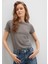 Gri Basic Tişört 1612904-70095 8