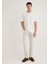 Jake Mavi Black Ekru Comfort Gabardin Pantolon 0042289464 11