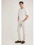 Jake Mavi Black Ekru Comfort Gabardin Pantolon 0042289464 10