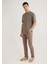 Marcus Kahverengi Comfort Gabardin Pantolon 0035189452 10