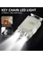 V15 Edc El Feneri 1200LM Anahtarlık Işık Tip-C Şarj Edilebilir Taşınabilir Mini Torch Mıknatıs Klips ile Kamp Cep Fener - Lisinya 6