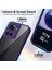 Oneplus 10R,IÇIN Eabhulie Kılıf, Kamera Lens Korumalı Hibrit 2'si 1 Arada Şeffaf Kılıf-Mor (Yurt Dışından) 3