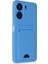 Xiaomi Redmi 13C Kılıf Kelvin Kartvizitli Silikon - Mavi 2