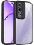 Oppo K12X,IÇIN Eabhulie Kılıf, Kamera Lens Korumalı Hibrit 2'si 1 Arada Şeffaf Kılıf-Siyah (Yurt Dışından) 1