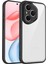 Honor 400 Pro,için Eabhulie Kılıf, Kamera Lens Korumalı Hibrit 2'si 1 Arada Şeffaf Kılıf-Siyah (Yurt Dışından) 1