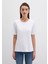 Beyaz Basic Tişört 1612916-620 11